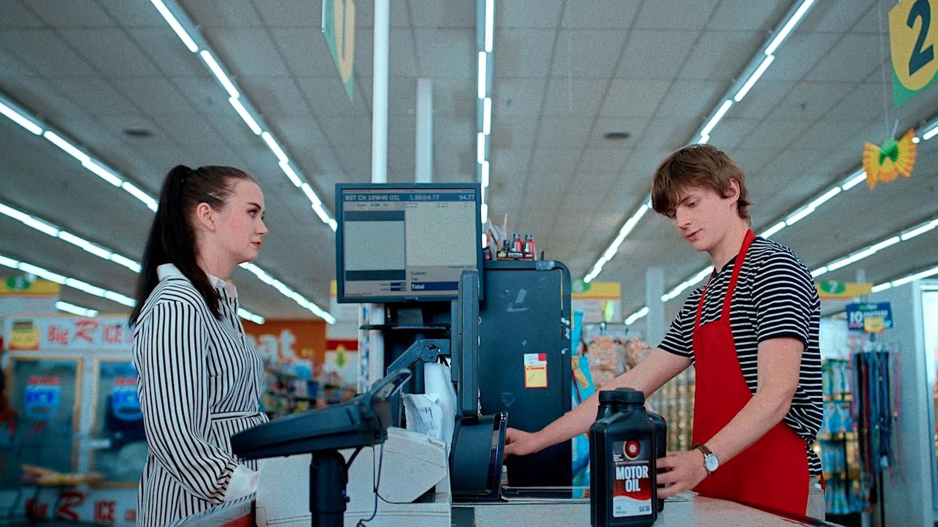 The detectives’ classmate, Spencer Lewis, is convinced his teacher is a robot.