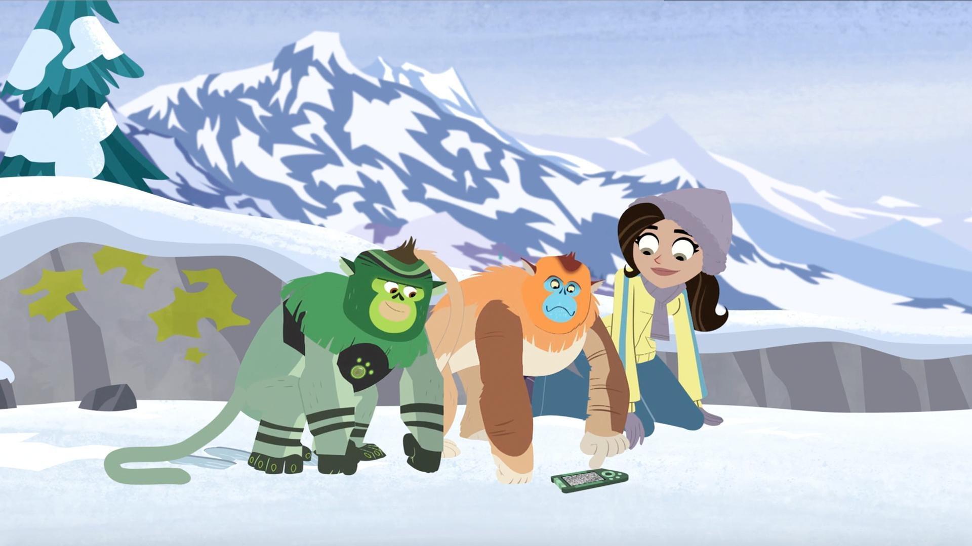 The Wild Kratts go to the Chinese mountains to find the amazing golden snub-nosed monkeys.