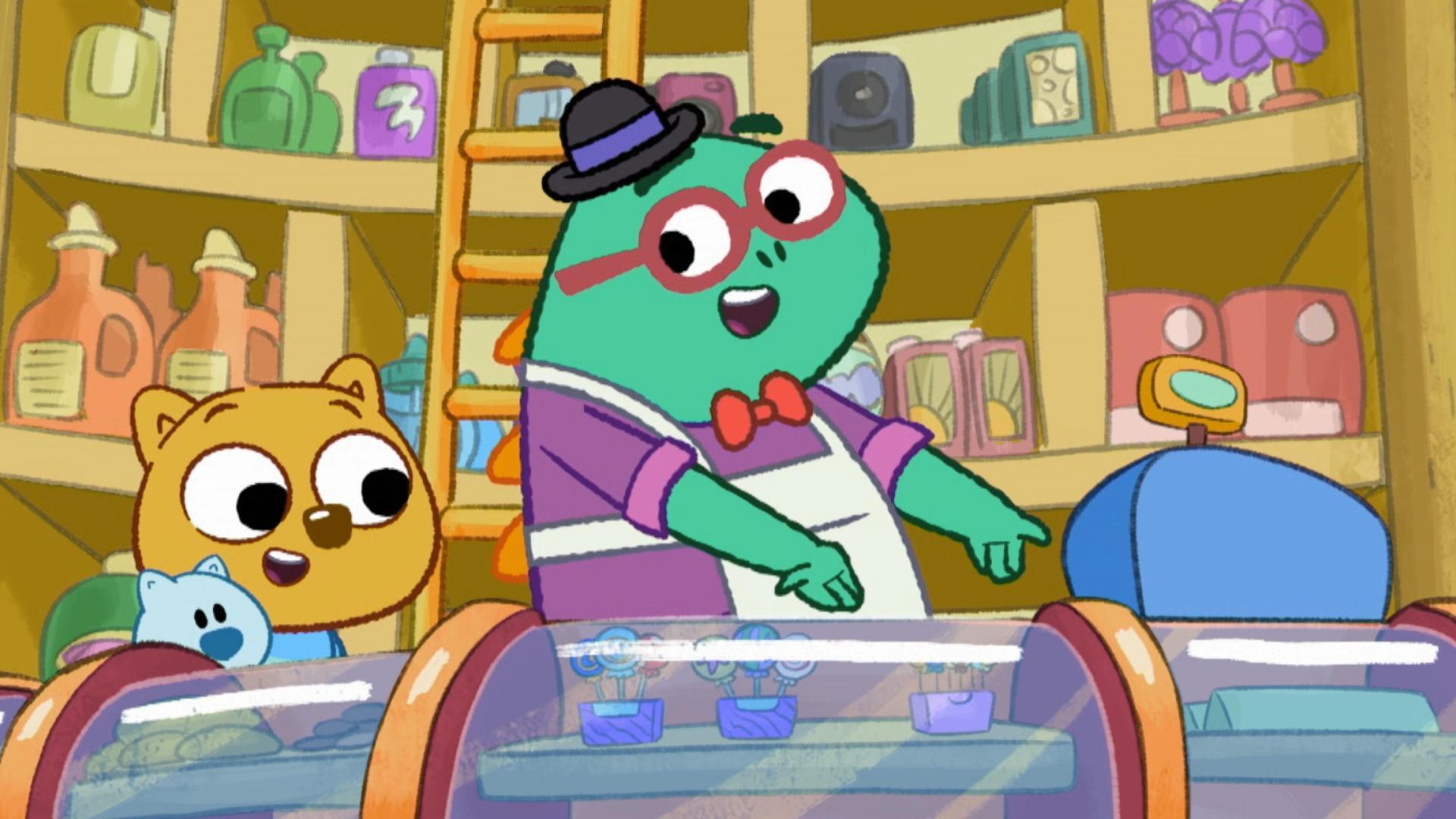 Zeke is Mr. E’s “Helper for the Day.” / The Wombats hope to race in the Treeborhood Derby.