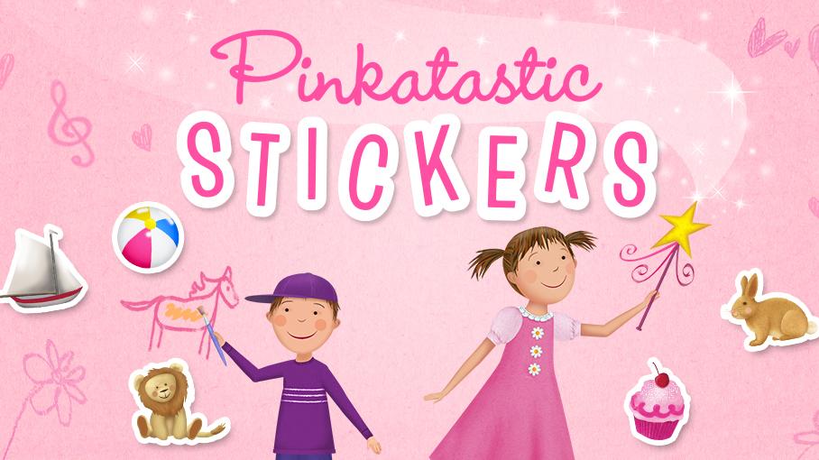 Pinkatastic Stickers