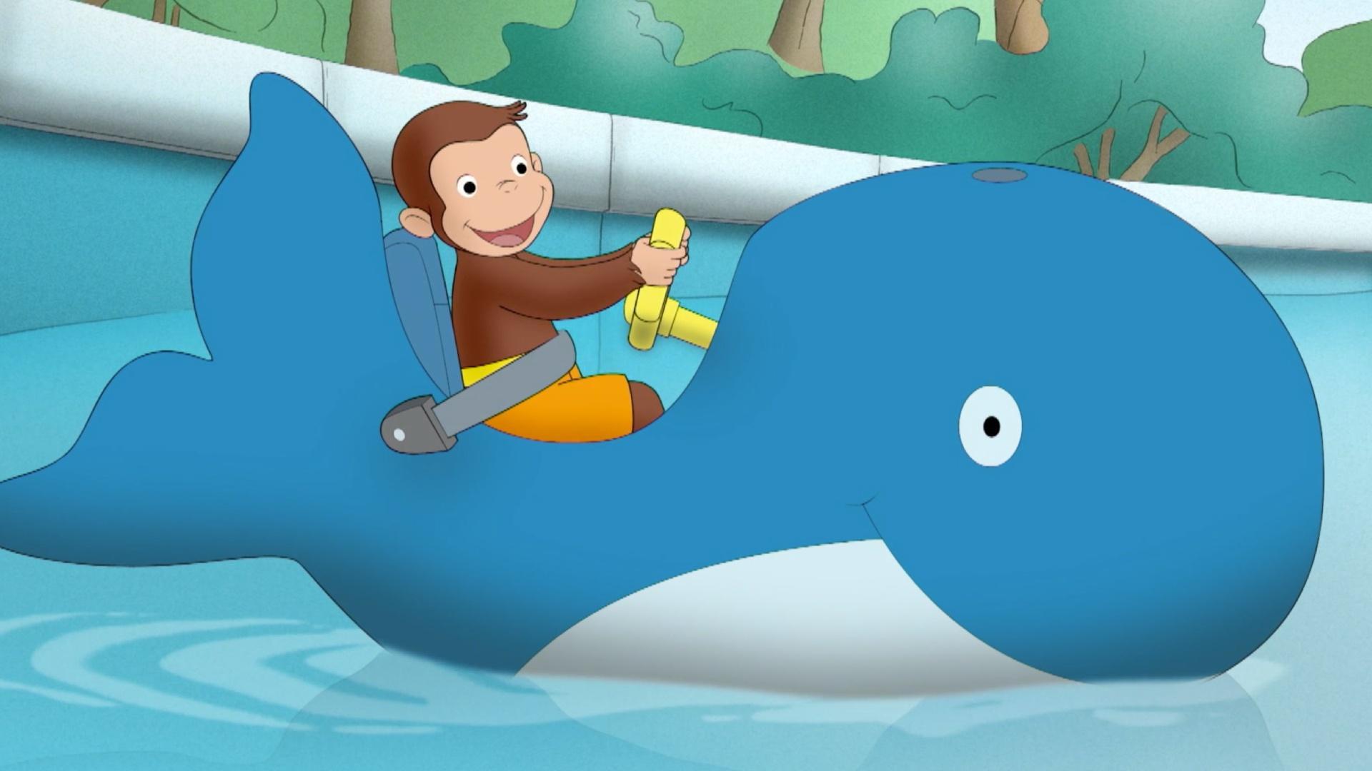 George helps Steve conquer his fear. / Something stinks!