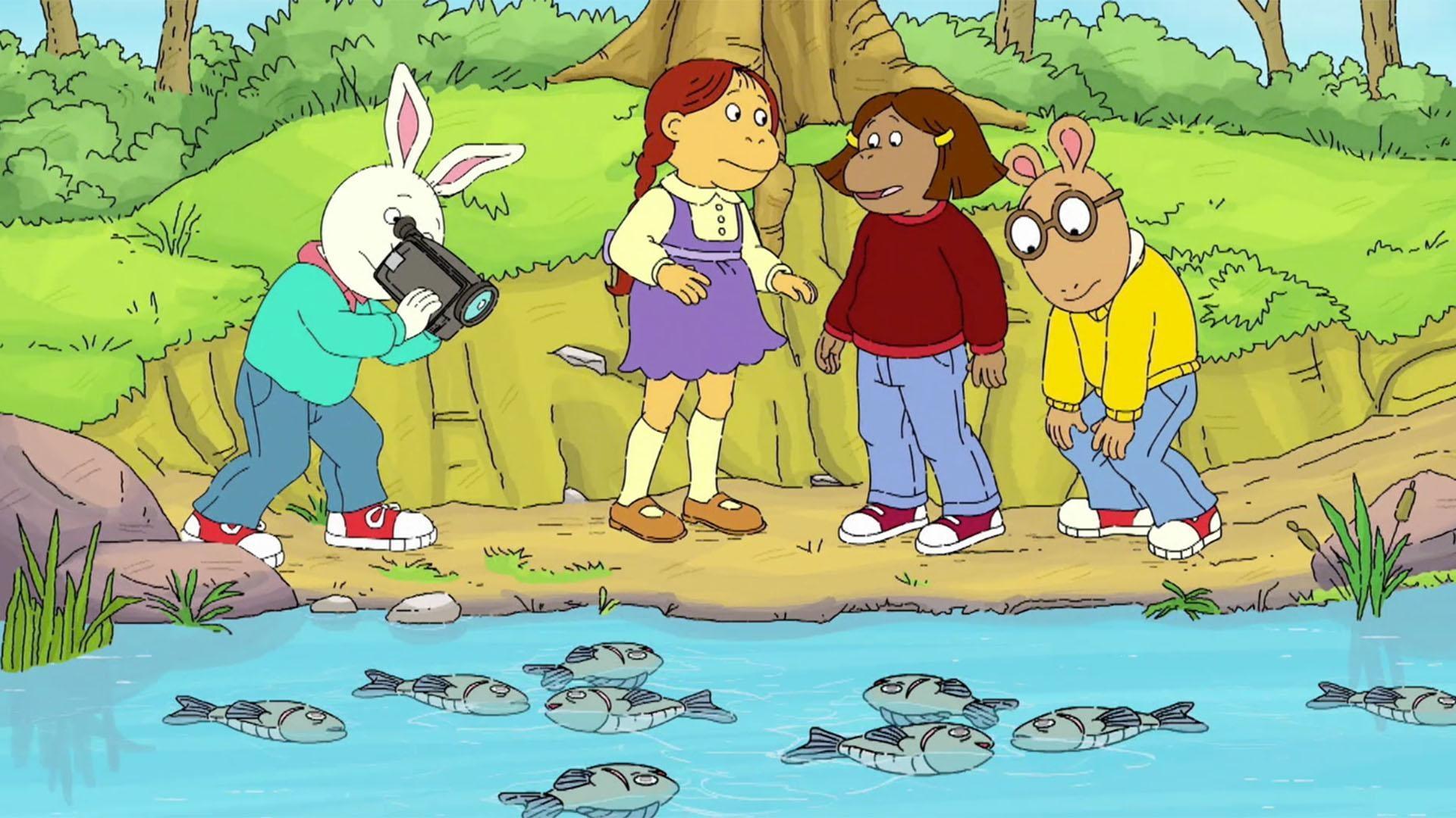 Francine tries to rescue a polluted creek. / Ladonna can't wait for her first blizzard.