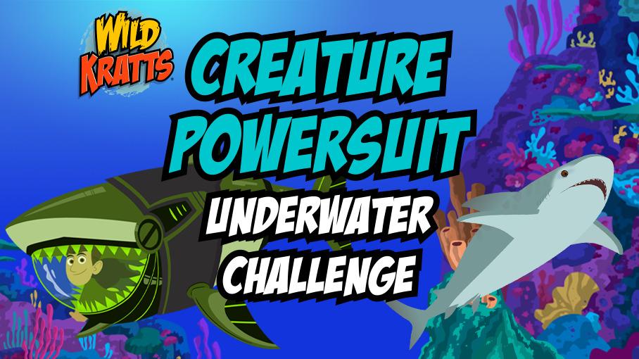 Creature Power Suit Underwater Challenge