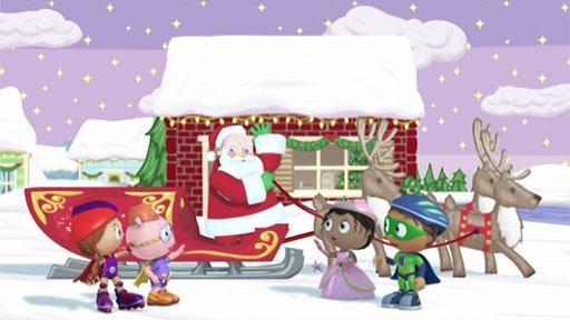 The team catches up with Santa and unravels the mystery of his childhood.