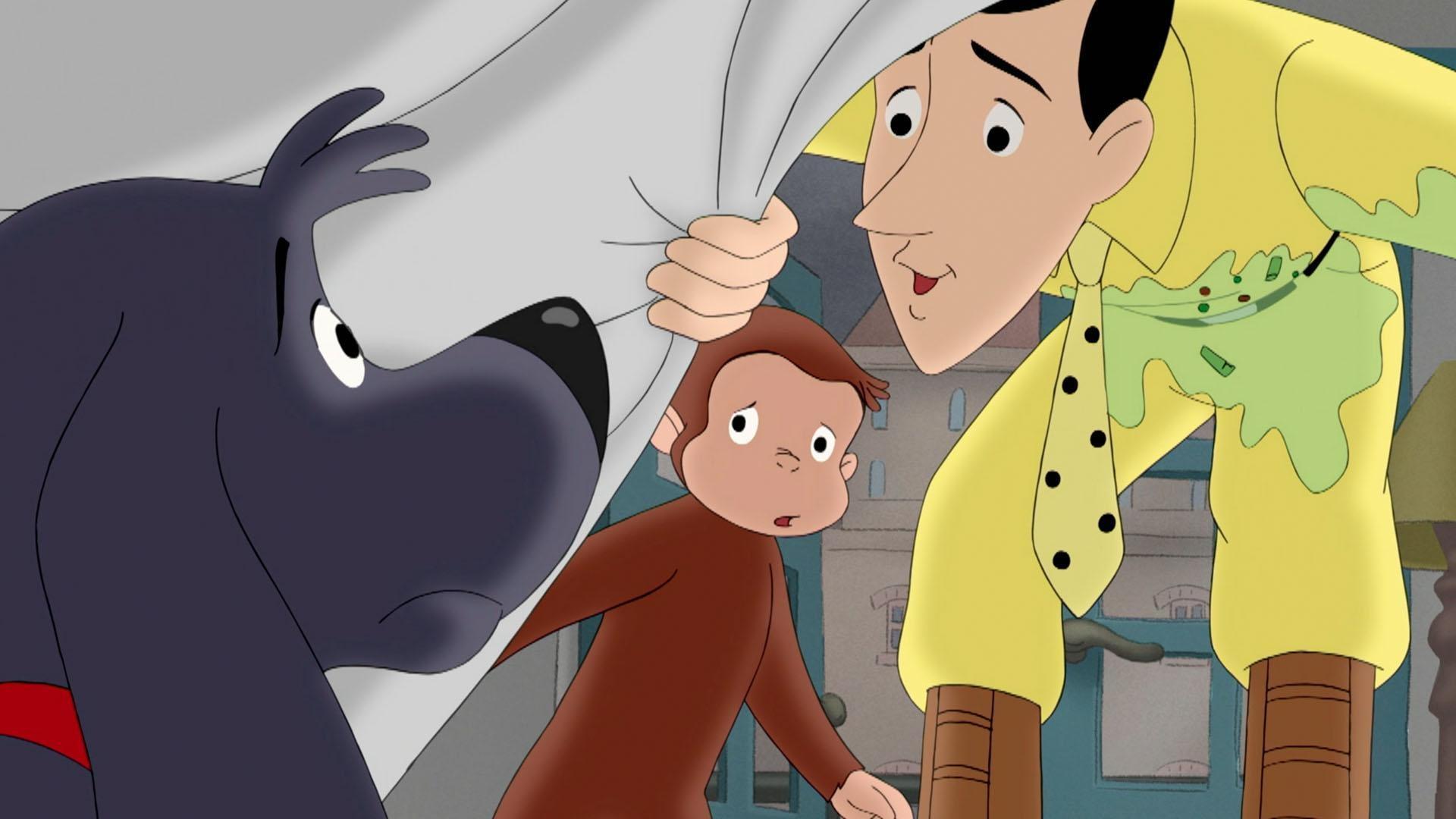 Charkie is afraid of thunder. / George and Steve fill in for Charkie's groomer.