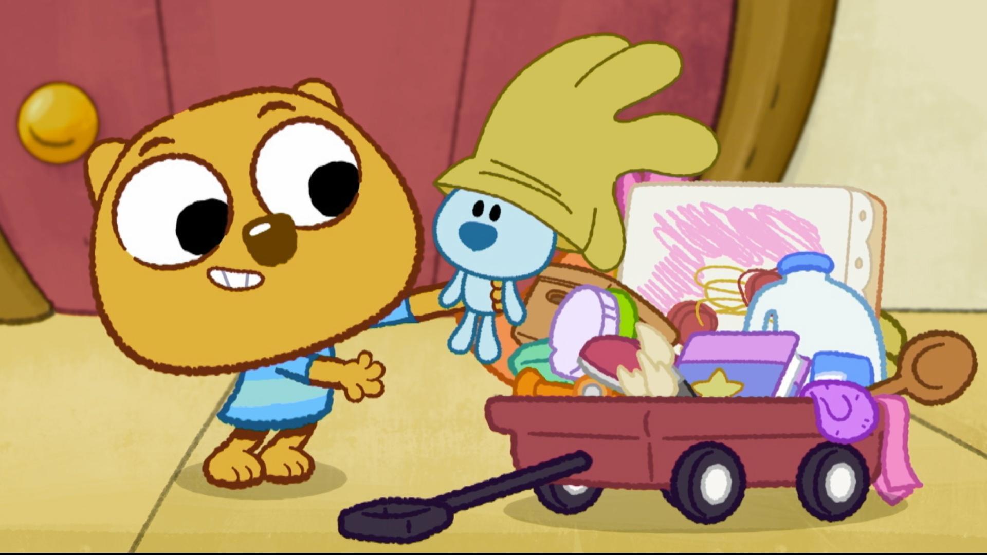 The Wombats organize the Treeborhood Talent Show. / Zeke searches for his own collection.