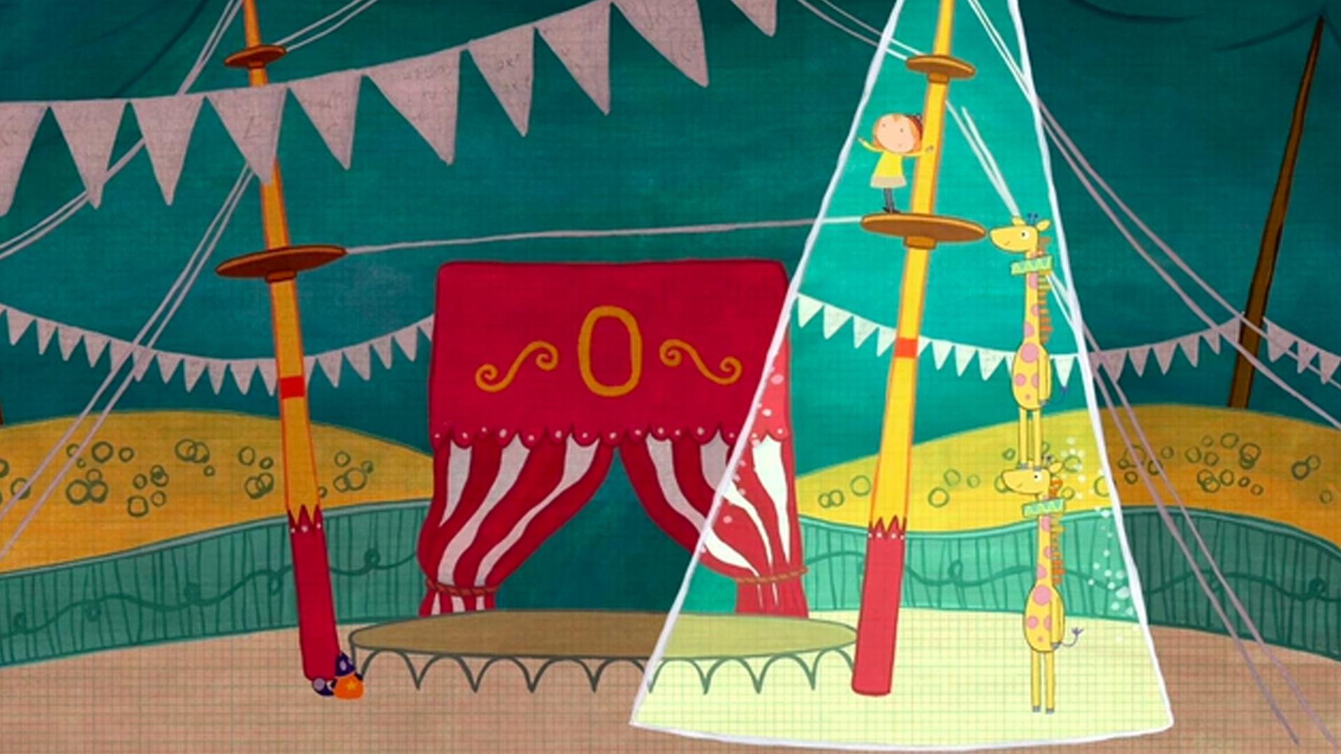 Peg and Cat climb, swing, swoop and juggle their way over amazing heights and lengths!