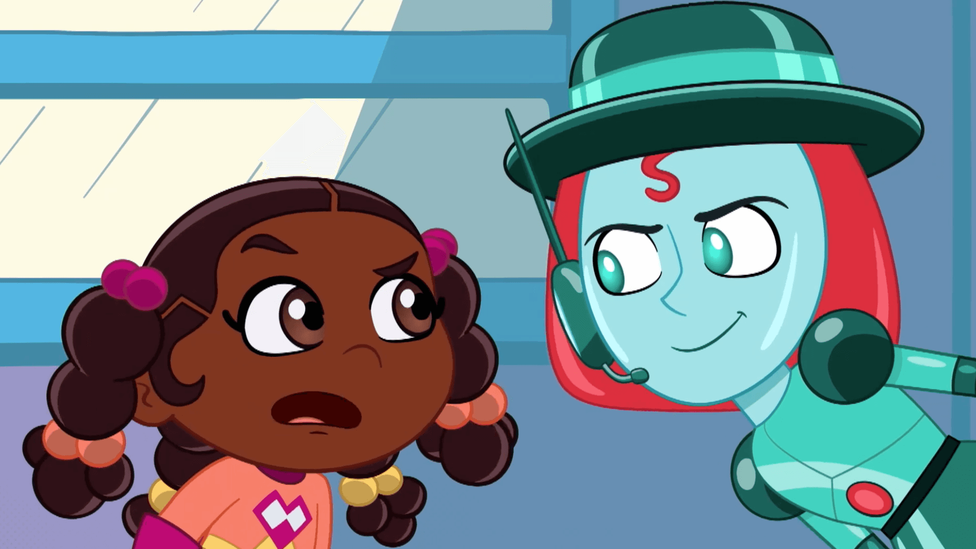 Outta Space loses control of his spaceship.